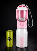 Vantare Travel Bottle for Dogs – Water, Food & Waste Bags in One