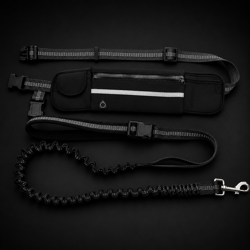 Vantare Hands-Free FlexControl Reflective Leash